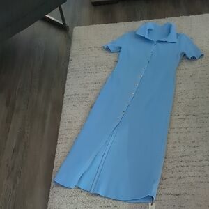 Commense Light Blue Maxi Dress